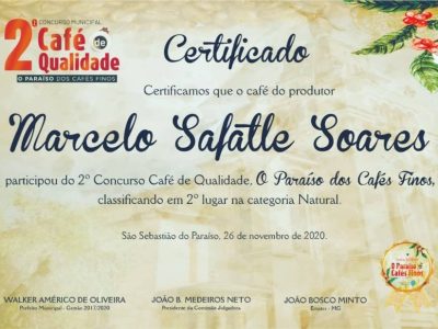 2º CONCURSO CAFÉ DE QUALIDADE